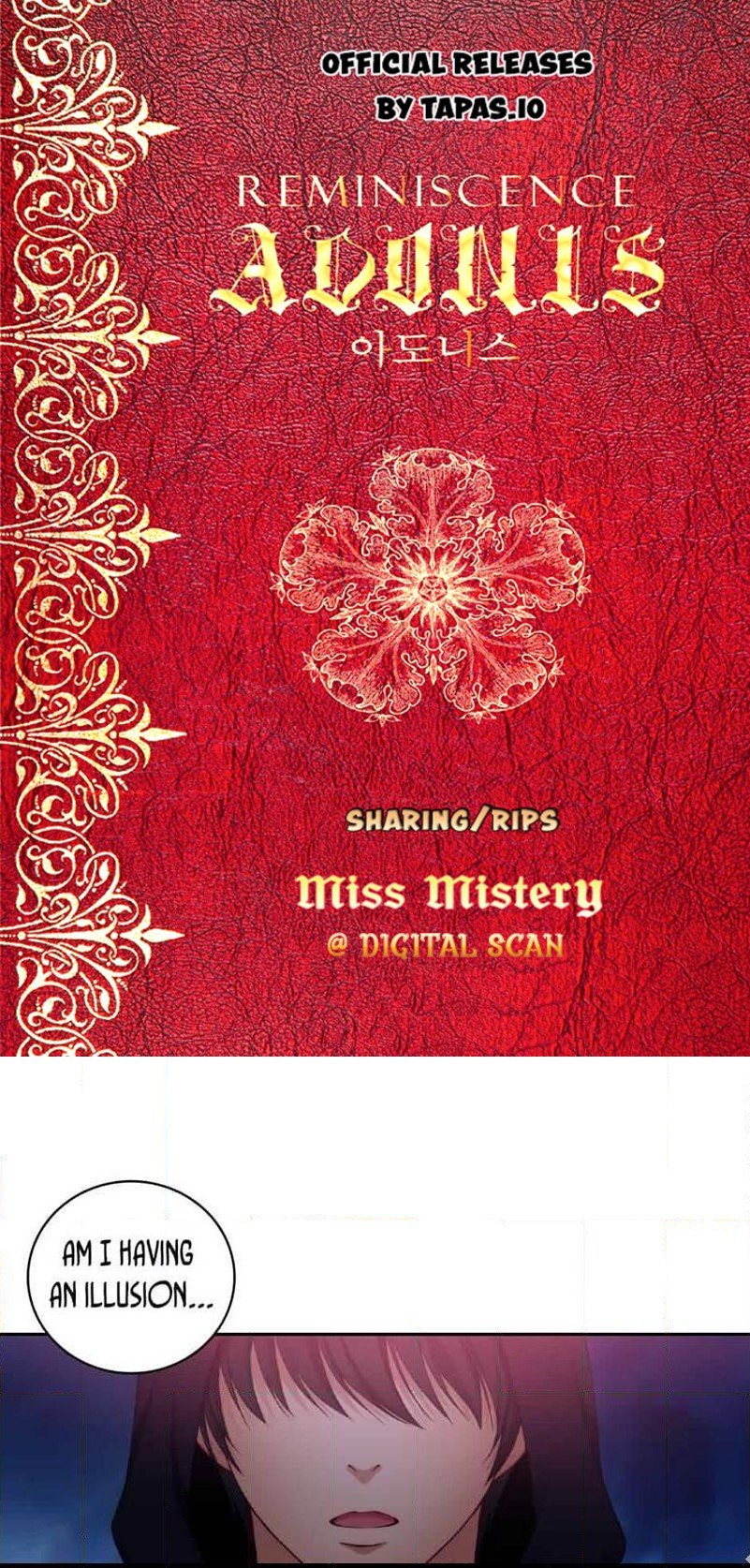Reminiscence Adonis chapter 30 page 1