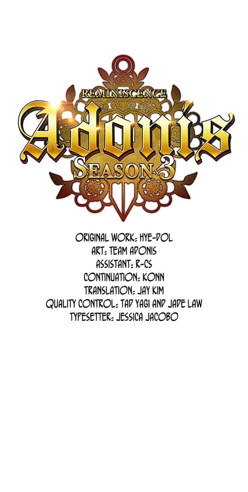 Reminiscence Adonis chapter 57 page 1