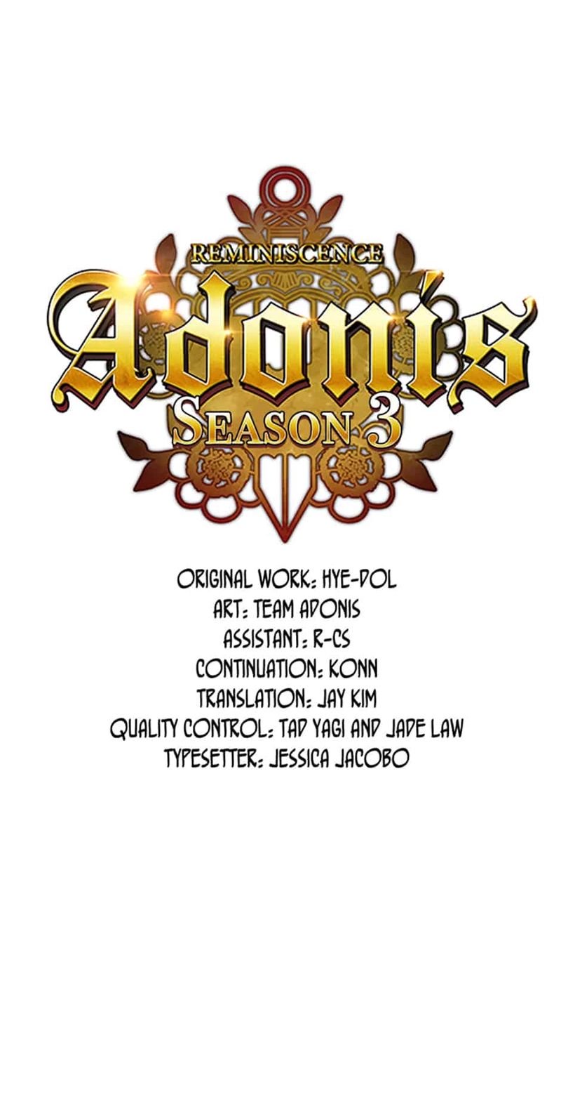 Reminiscence Adonis chapter 59 page 1