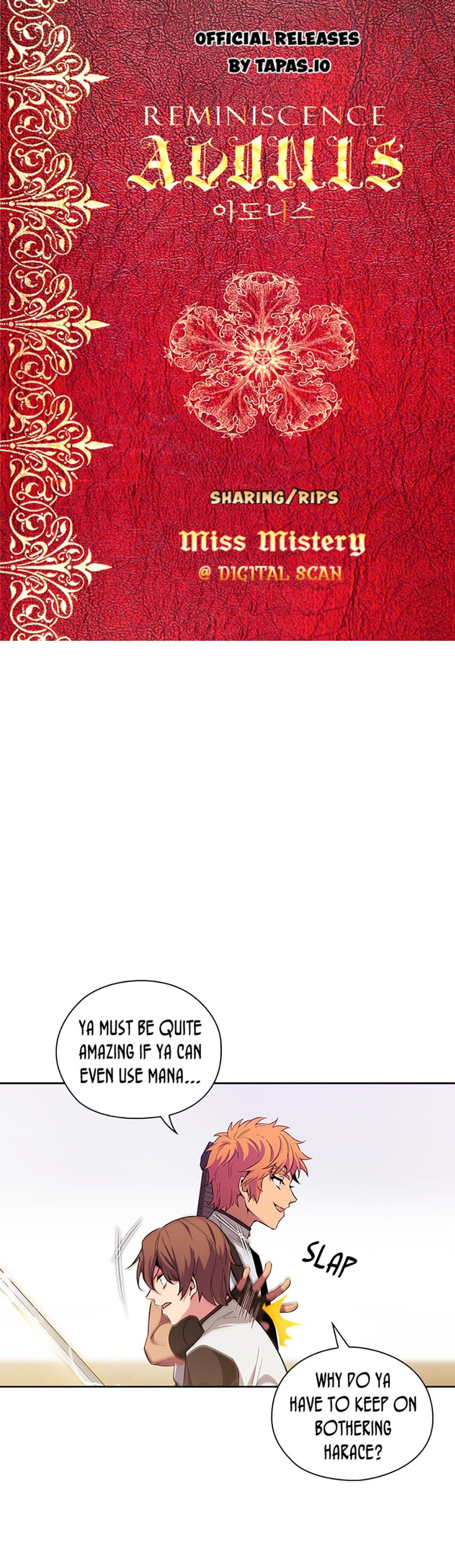 Reminiscence Adonis chapter 67 page 1