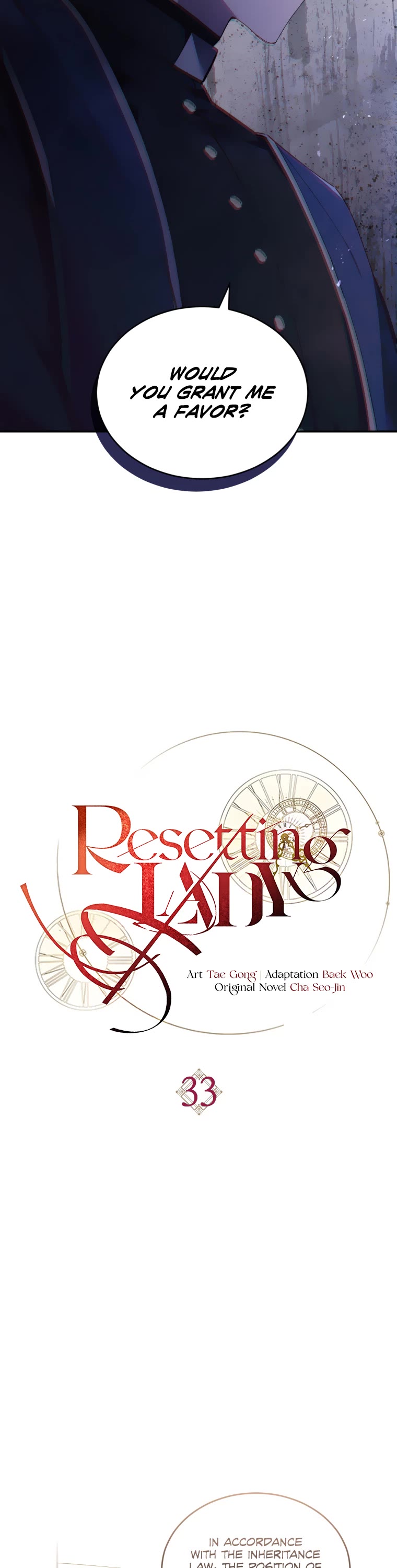 Resetting Lady chapter 33 page 24