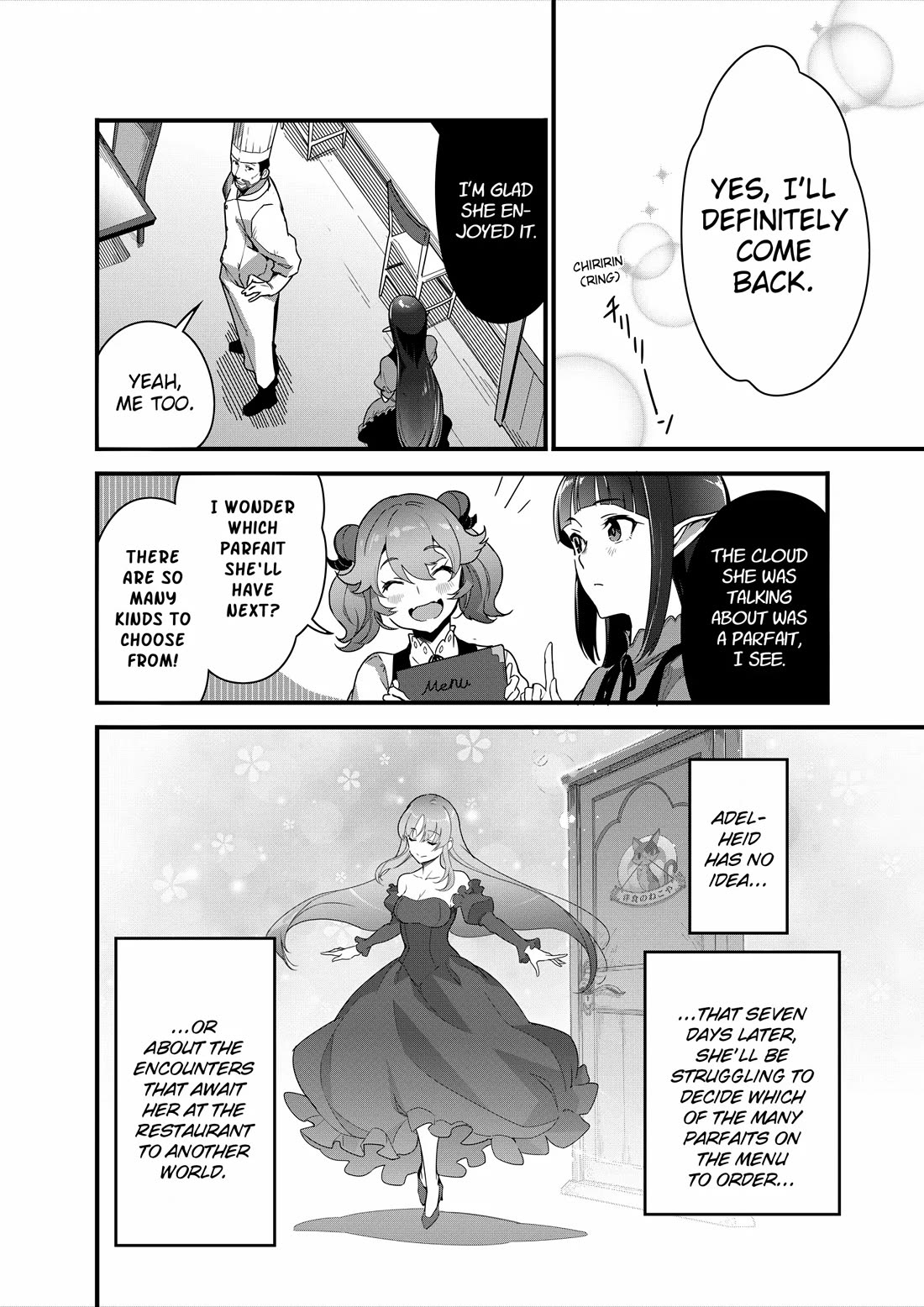 Restaurant to Another World: Western Cuisine Restaurant Nekoya chapter 10 page 31