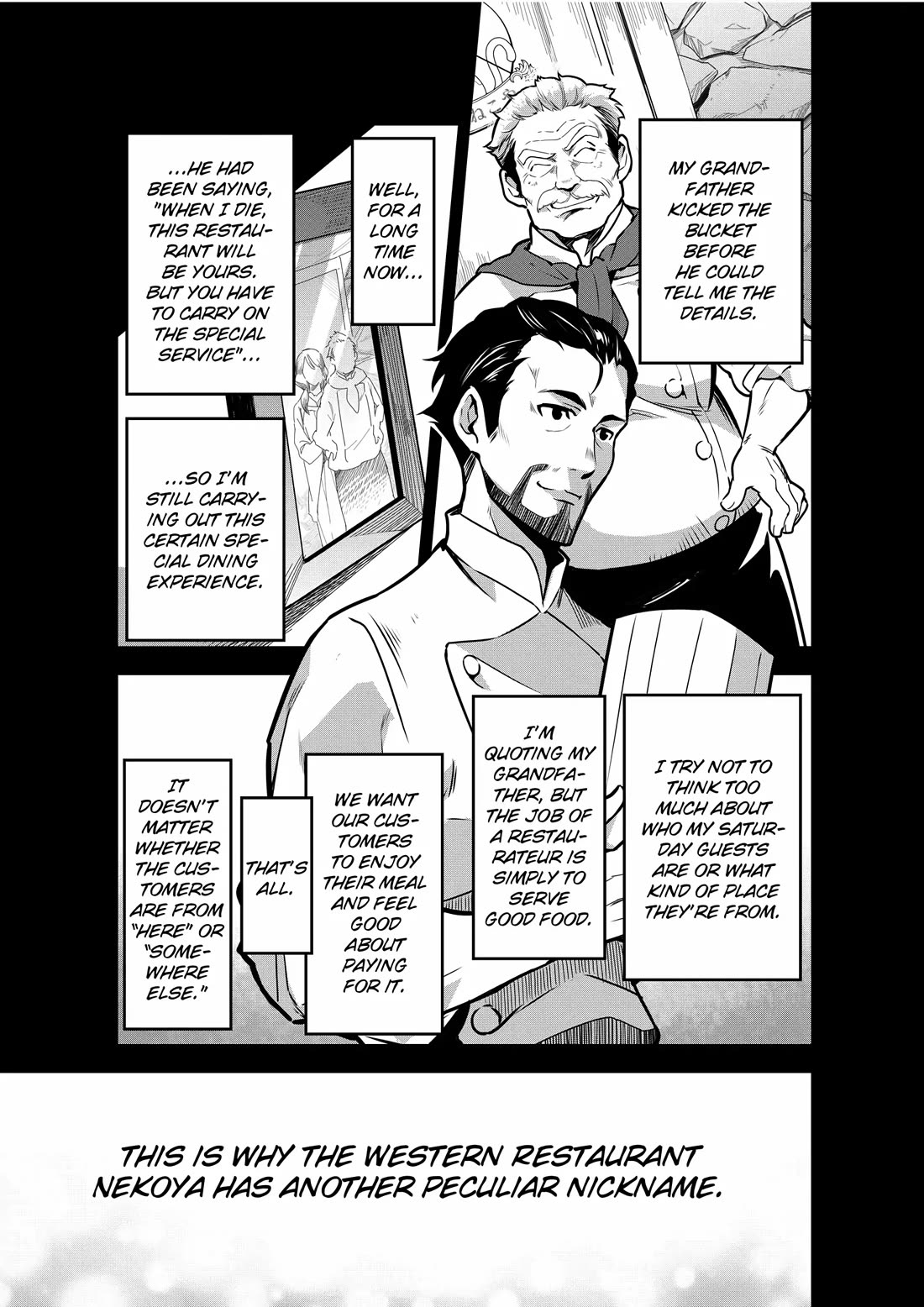 Restaurant to Another World: Western Cuisine Restaurant Nekoya chapter 2 page 7