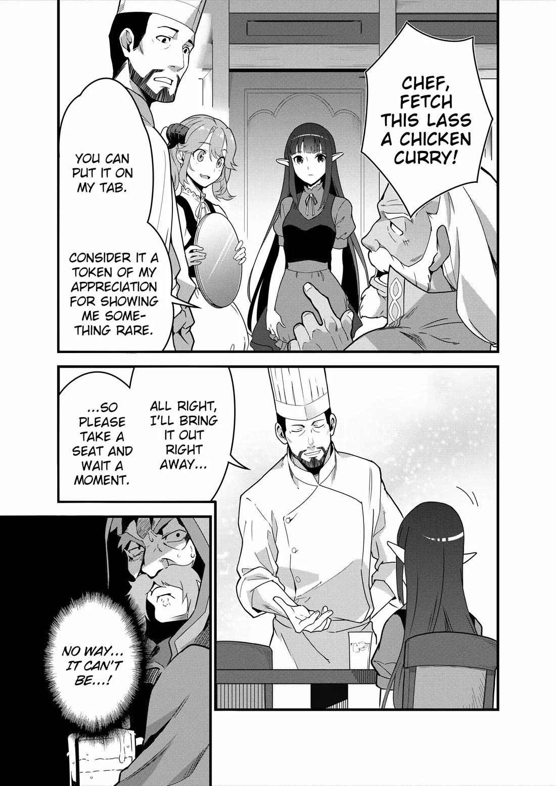Restaurant to Another World: Western Cuisine Restaurant Nekoya chapter 6 page 16