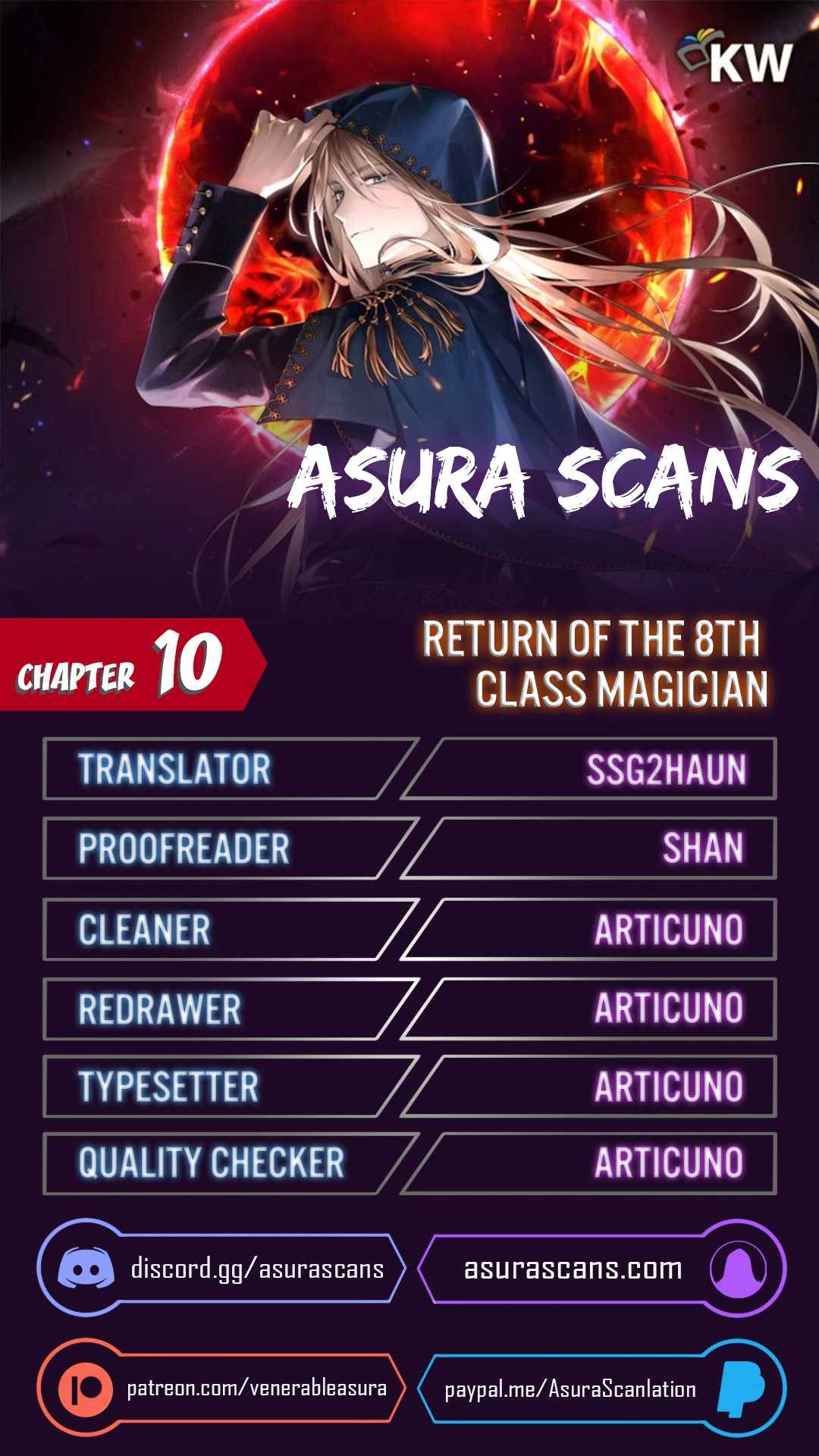 Return of the 8th class Magician chapter 10 page 1