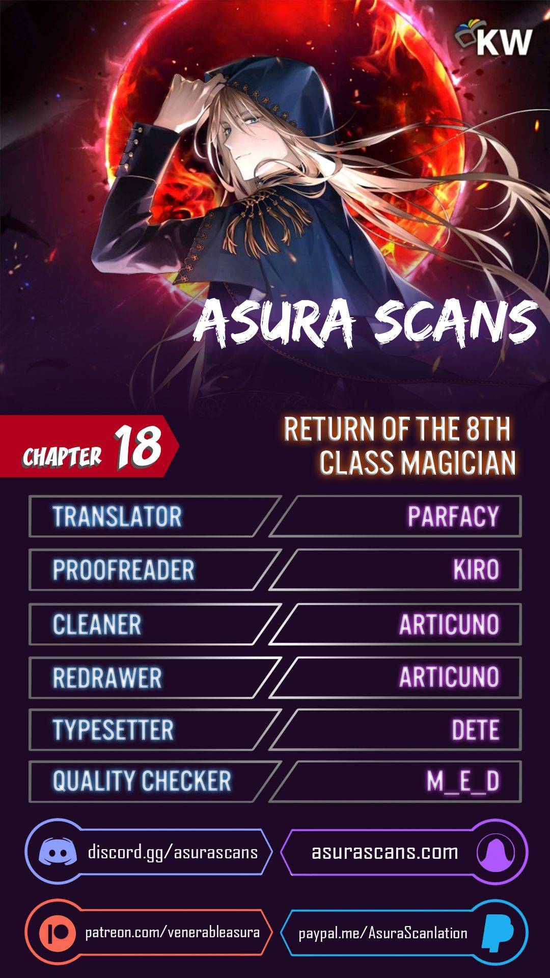 Return of the 8th class Magician chapter 18 page 1
