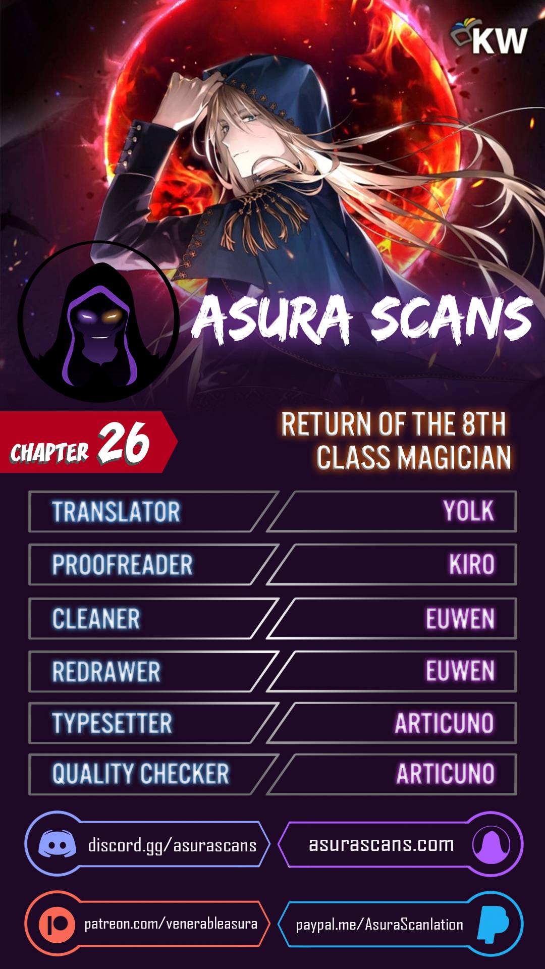 Return of the 8th class Magician chapter 26 page 1