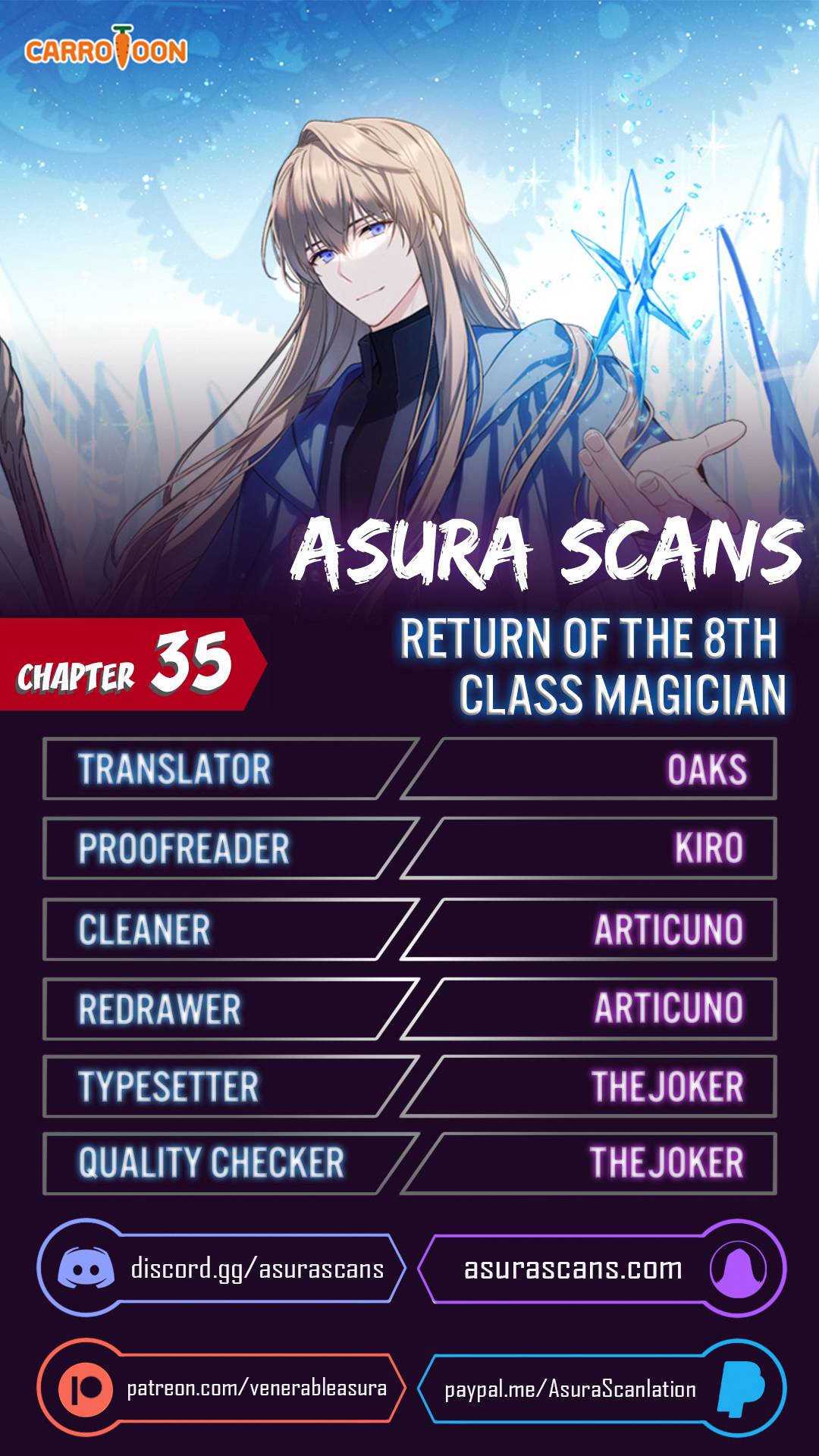 Return of the 8th class Magician chapter 35 page 1