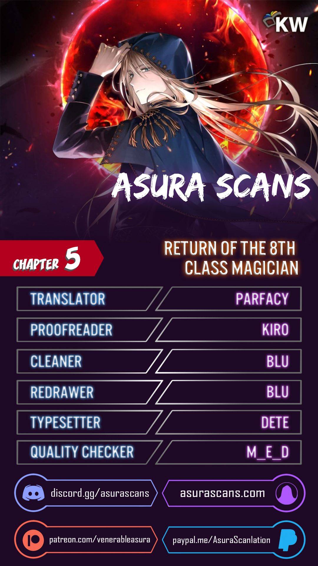 Return of the 8th class Magician chapter 5 page 1