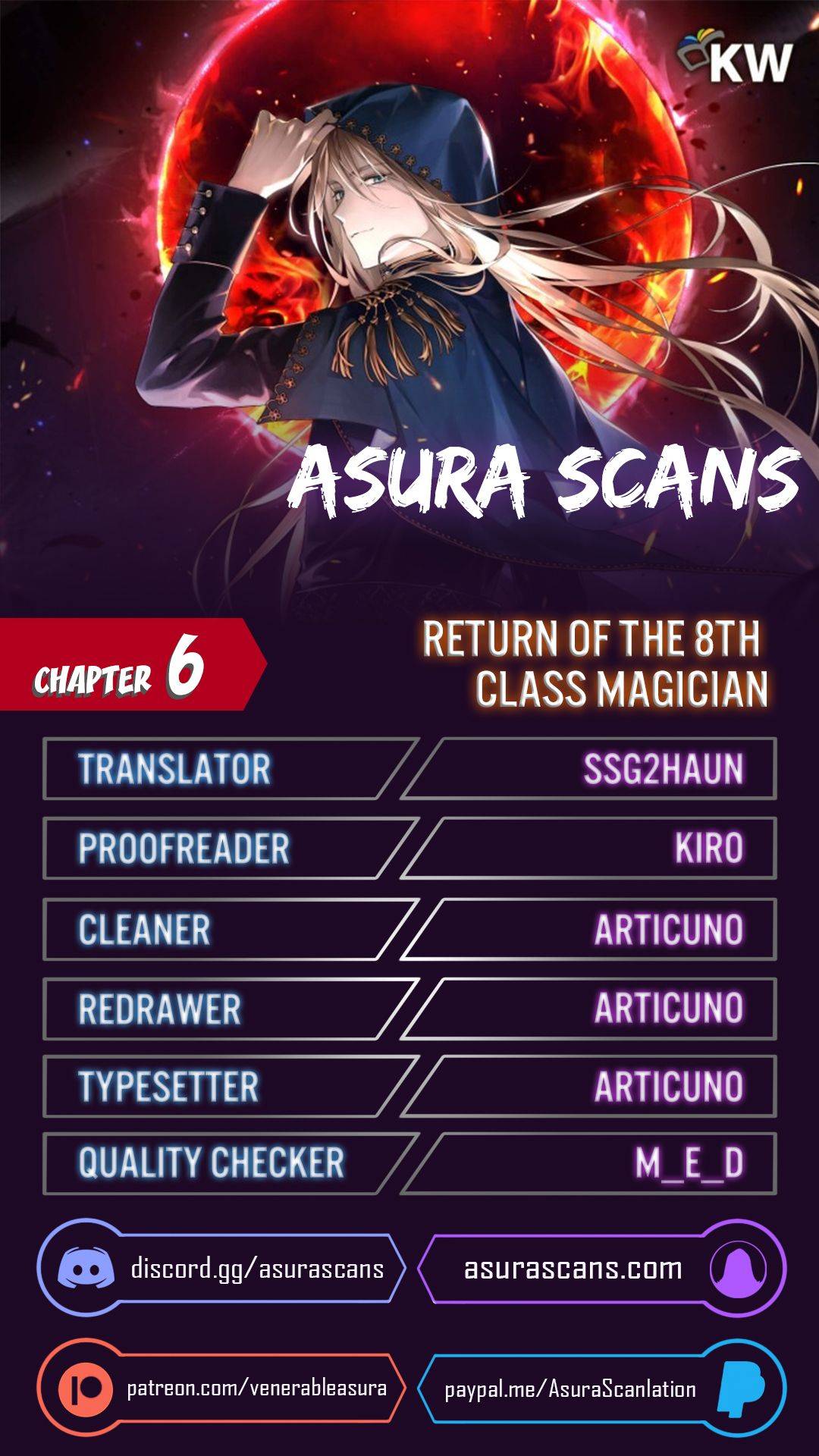 Return of the 8th class Magician chapter 6 page 1