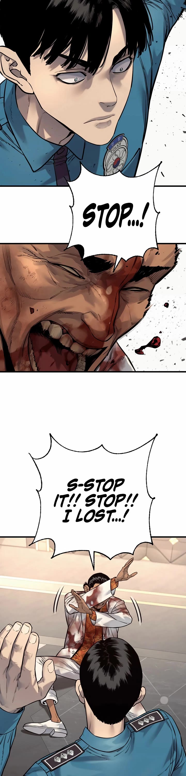 Return of the Bloodthirsty Police chapter 123 page 8