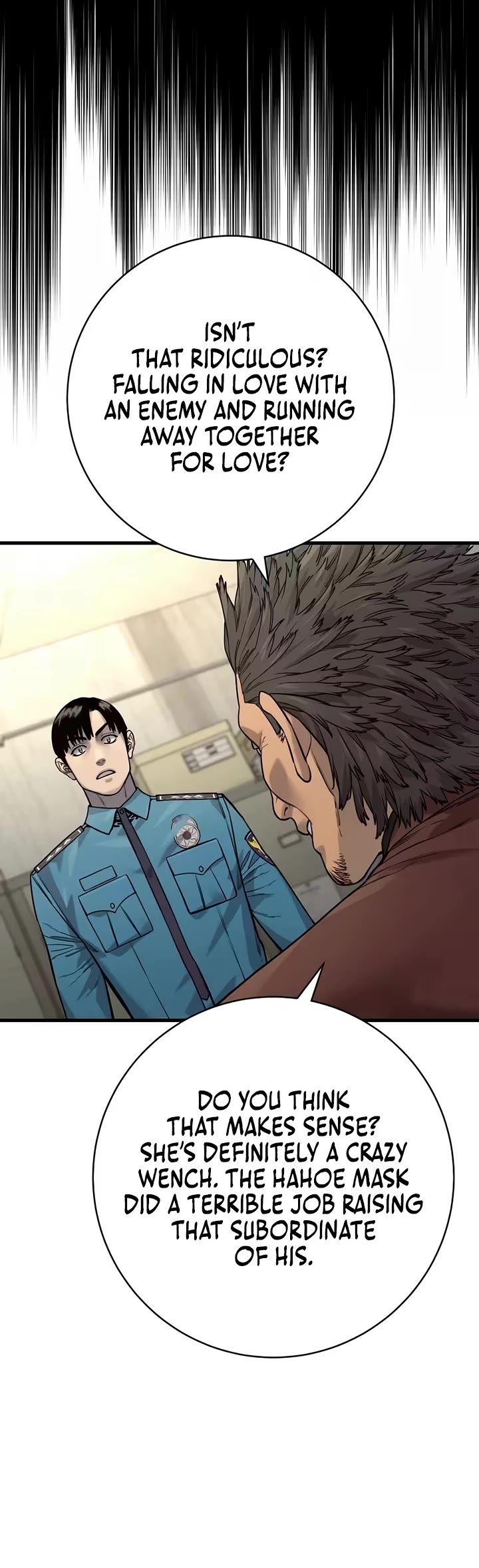 Return of the Bloodthirsty Police chapter 127 page 16