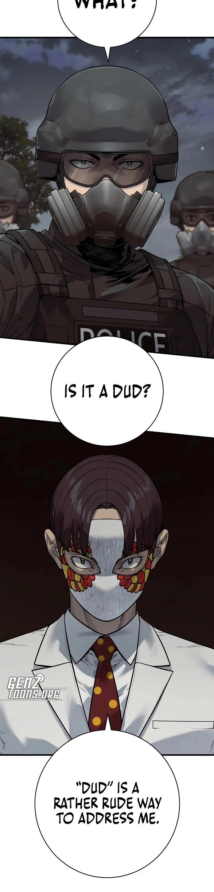 Return of the Bloodthirsty Police chapter 133 page 21