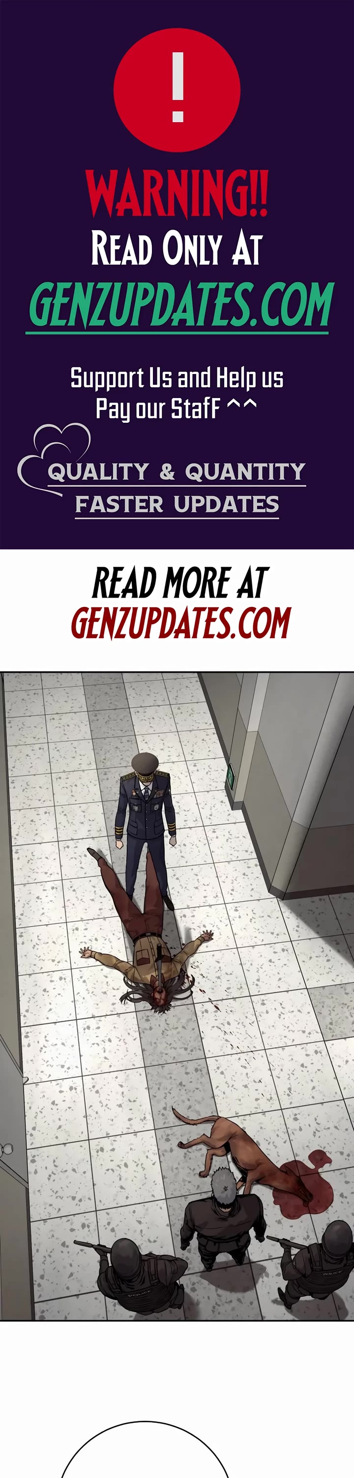 Return of the Bloodthirsty Police chapter 77 page 1