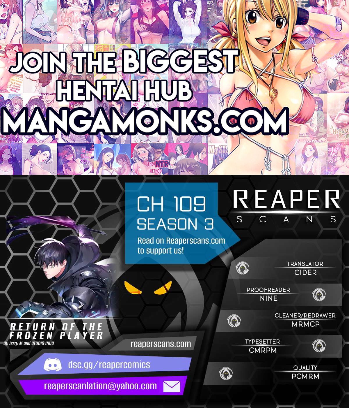 Return of the Frozen Player chapter 109 page 1