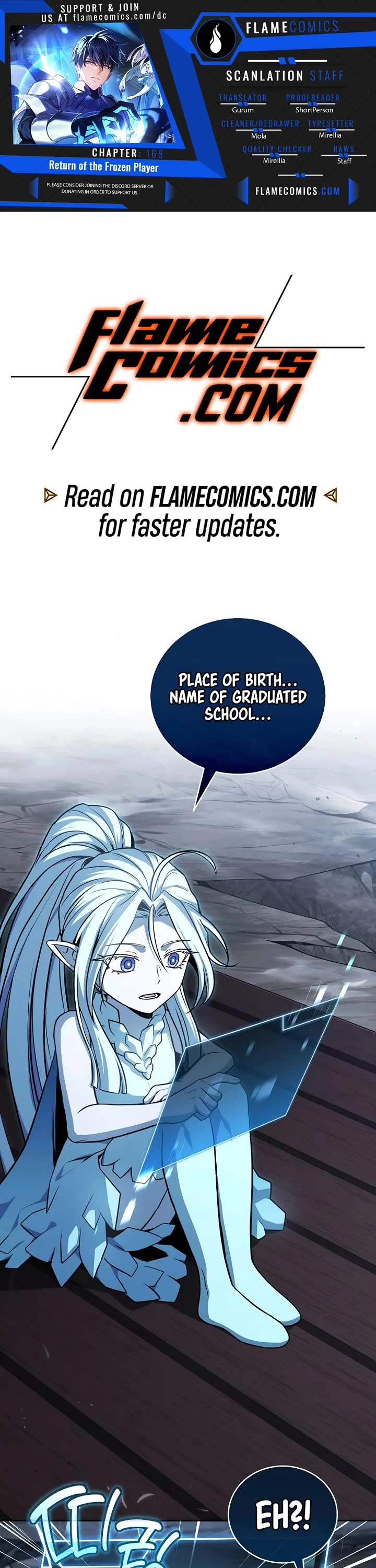 Return of the Frozen Player chapter 168 page 1