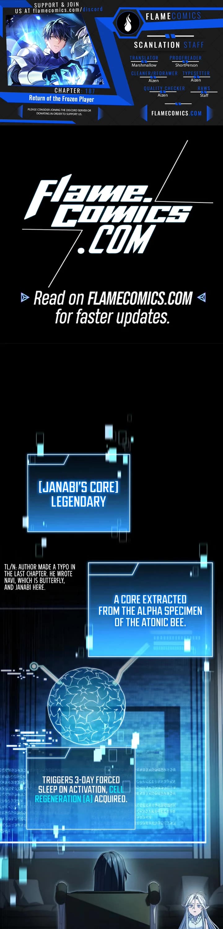 Return of the Frozen Player chapter 187 page 1