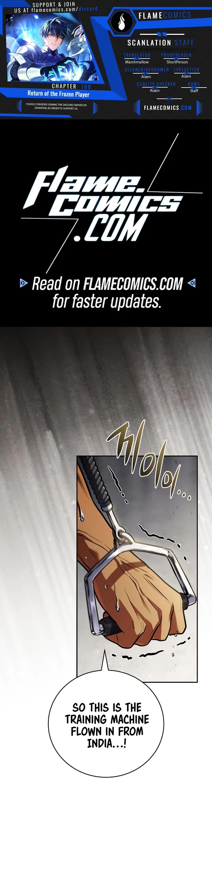 Return of the Frozen Player chapter 188 page 1