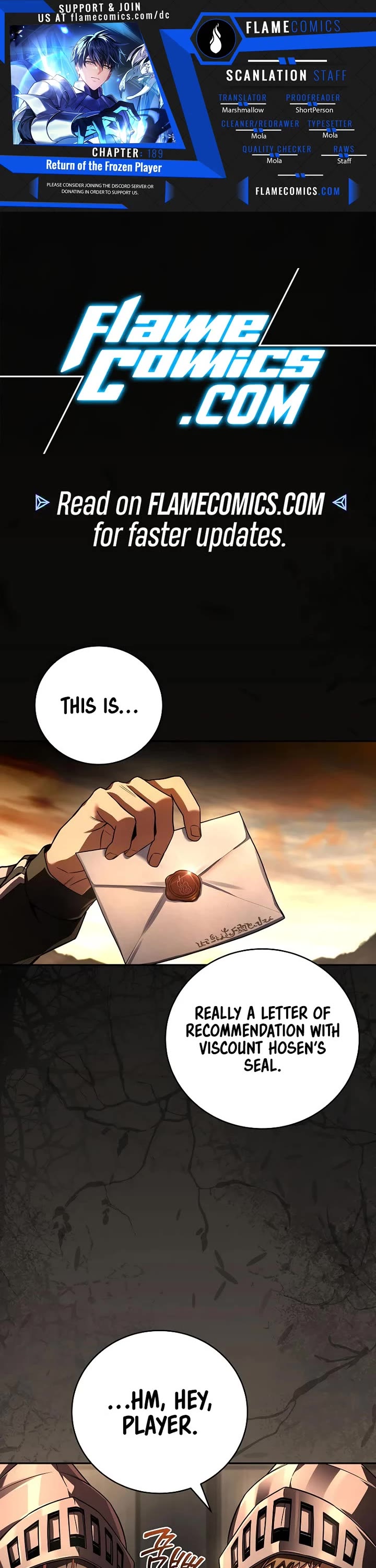 Return of the Frozen Player chapter 189 page 1