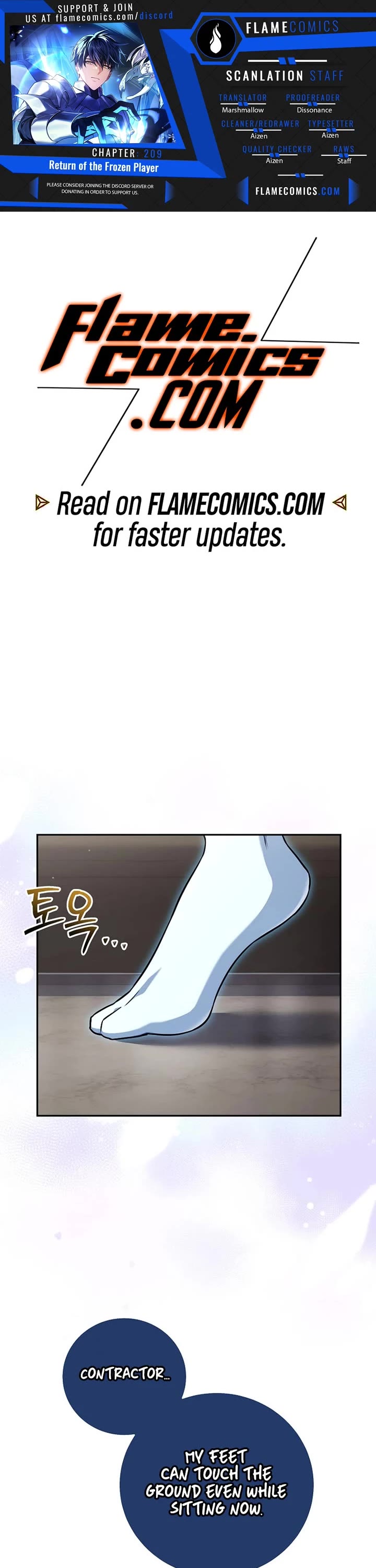 Return of the Frozen Player chapter 209 page 1