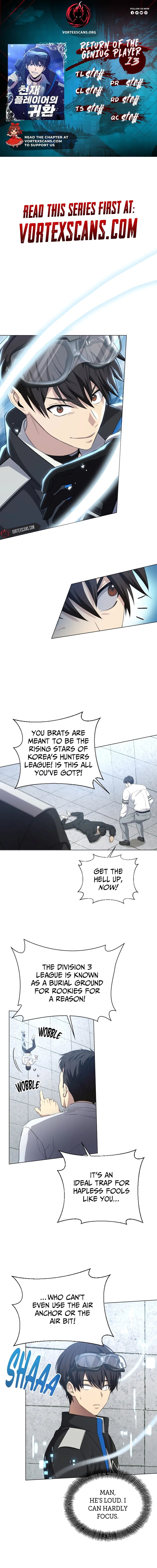 Return Of The Genius Player chapter 13 page 1