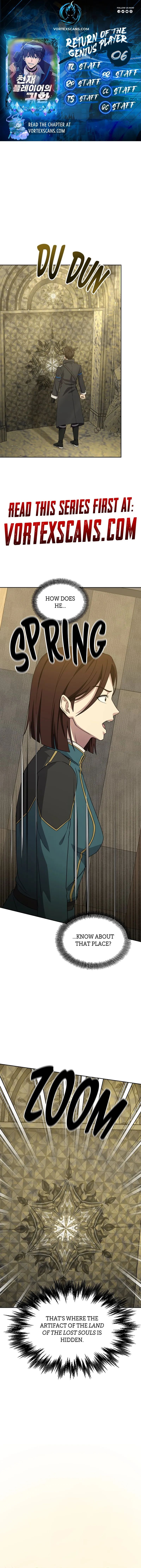 Return Of The Genius Player chapter 6 page 1