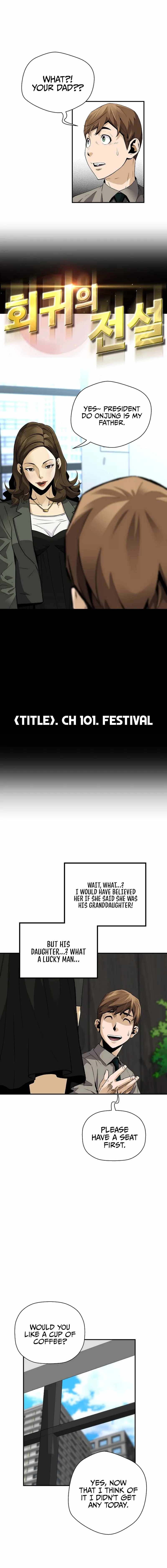 Return of the Legend chapter 101 page 1