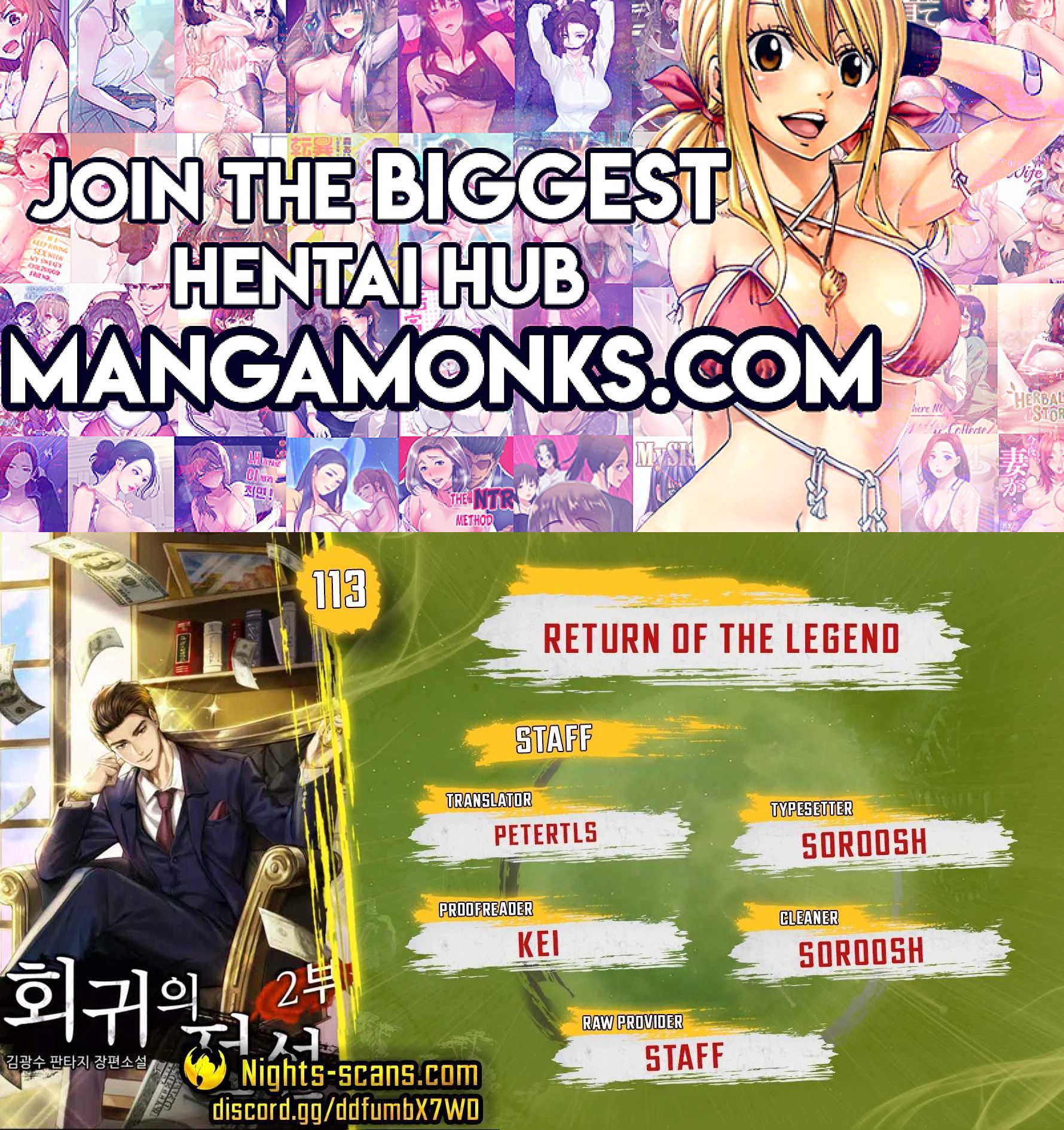 Return of the Legend chapter 113 page 1