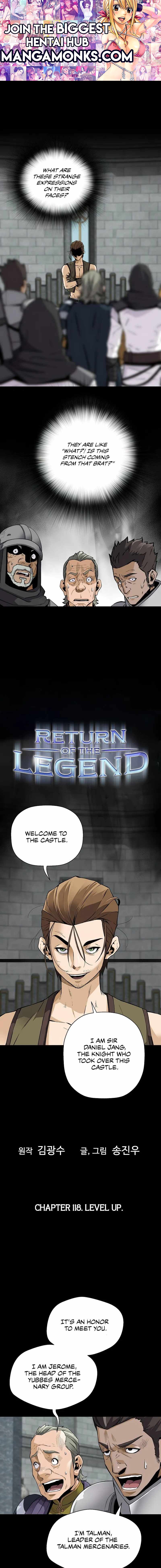Return of the Legend chapter 118 page 1