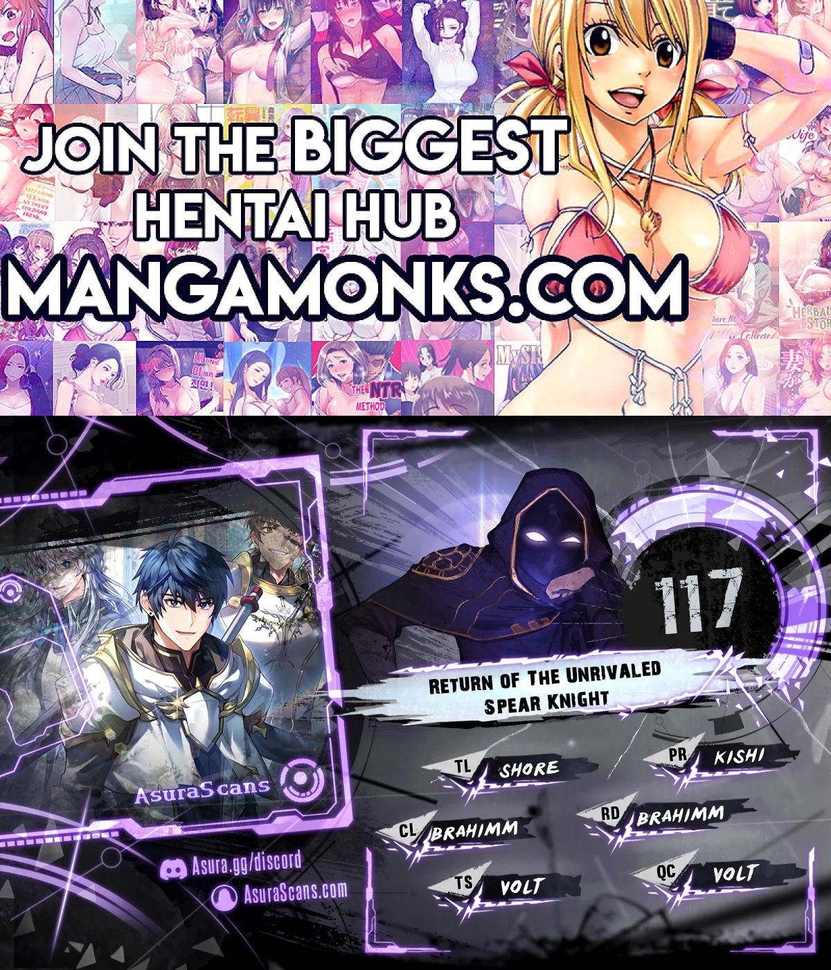 Return of the Legendary Spear Knight chapter 117 page 1