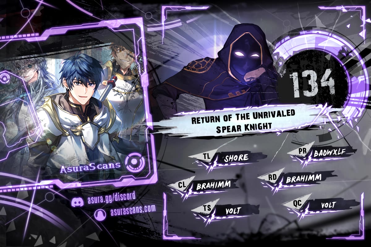 Return of the Legendary Spear Knight chapter 134 page 1