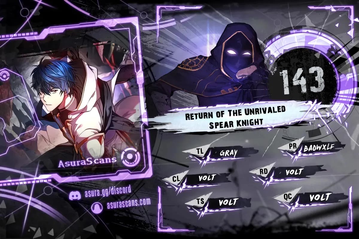 Return of the Legendary Spear Knight chapter 143 page 1