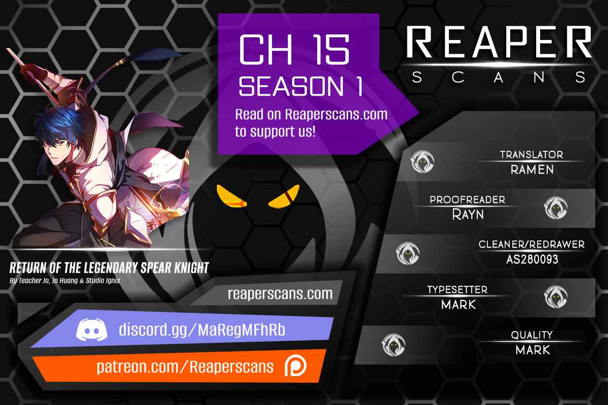 Return of the Legendary Spear Knight chapter 15 page 1