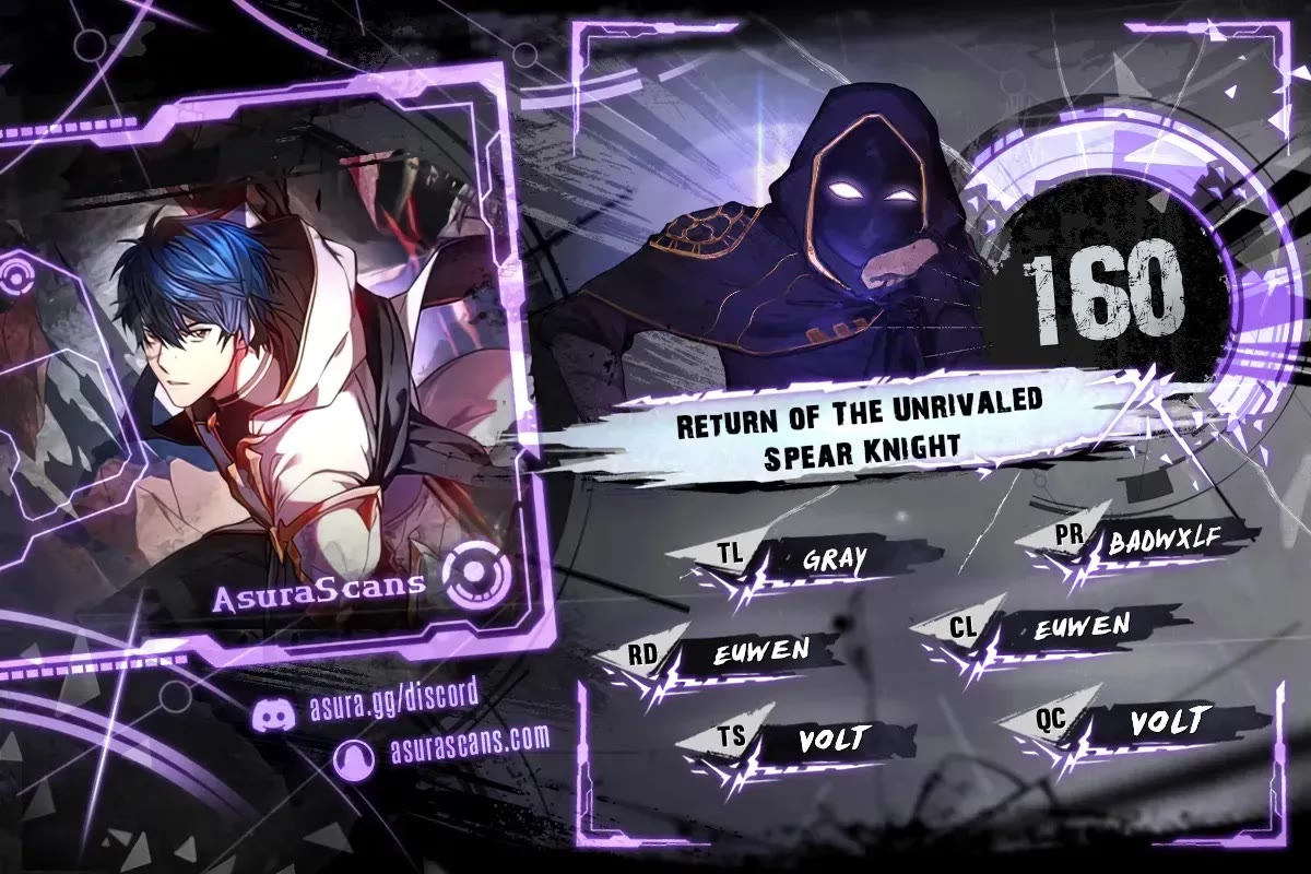 Return of the Legendary Spear Knight chapter 160 page 1