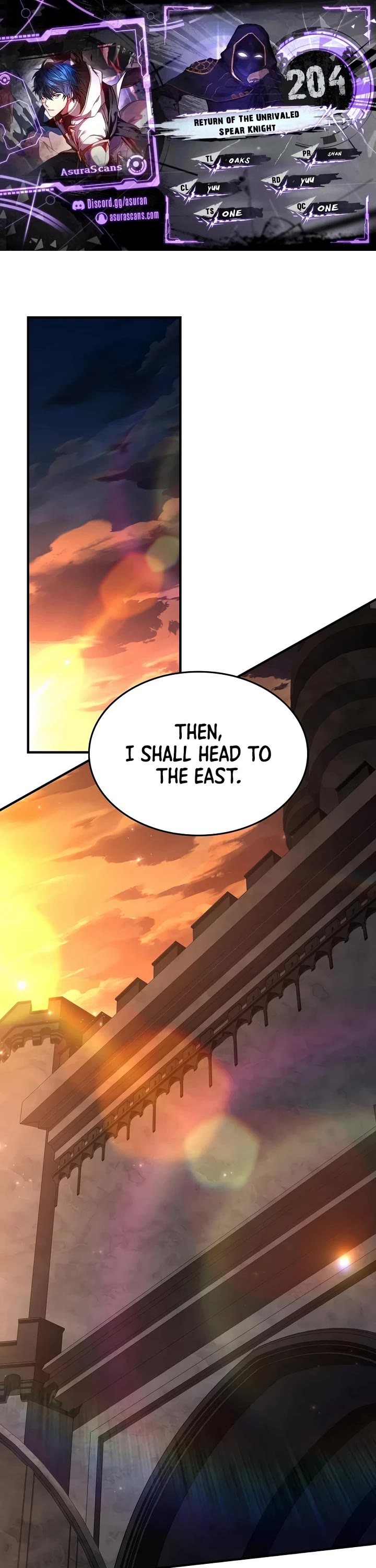 Return of the Legendary Spear Knight chapter 204 page 1