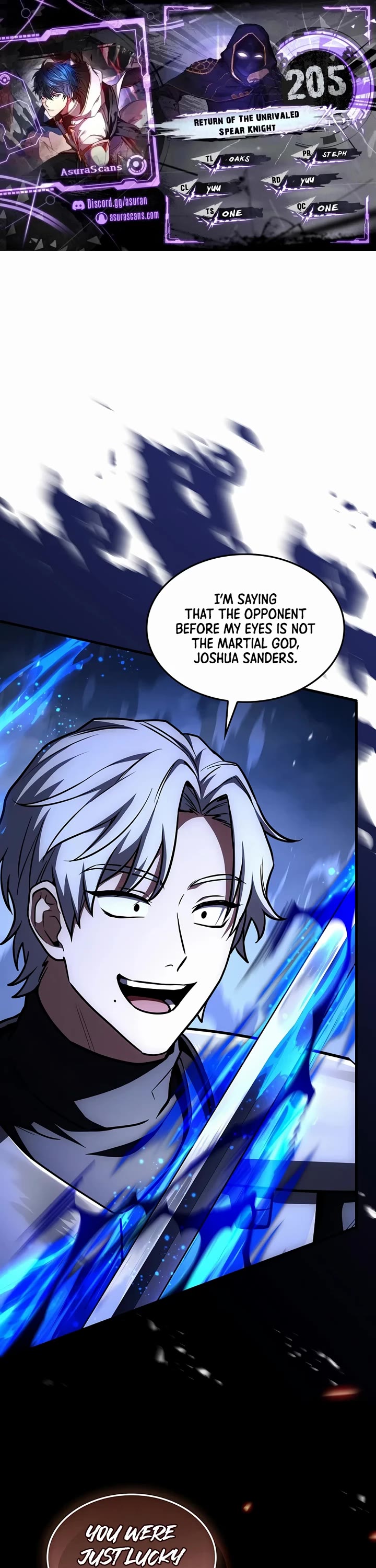 Return of the Legendary Spear Knight chapter 205 page 1