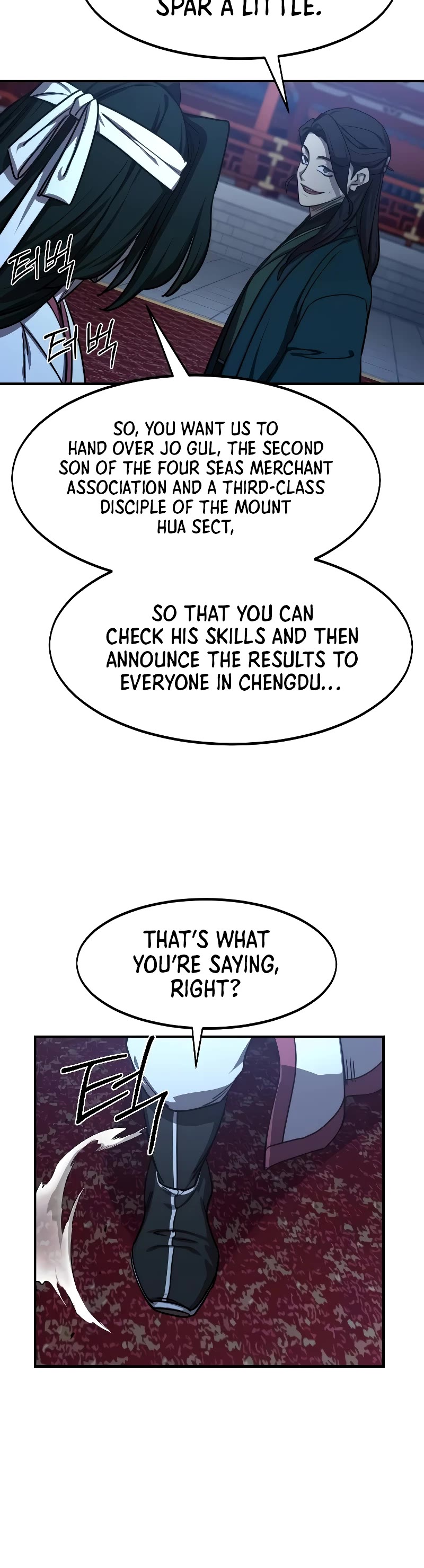 Return of the Mount Hua Sect chapter 123 page 21