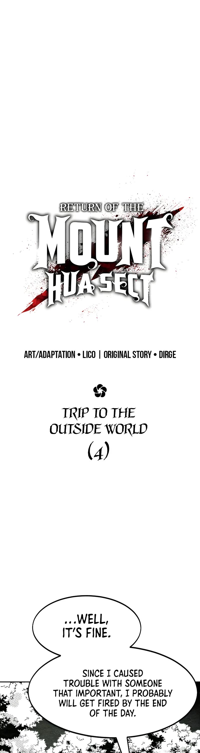 Return of the Mount Hua Sect chapter 152.4 page 4