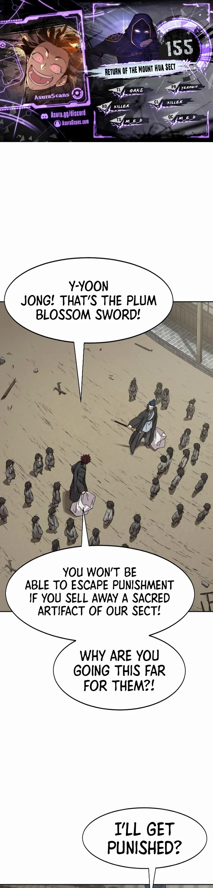 Return of the Mount Hua Sect chapter 155 page 1