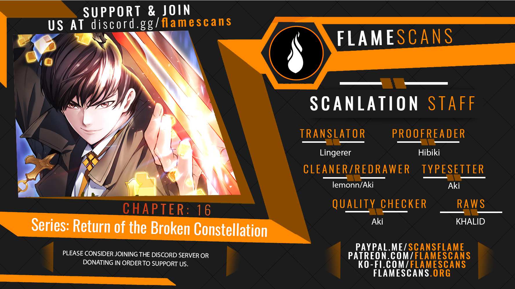 Return Of The Shattered Constellation chapter 16 page 1