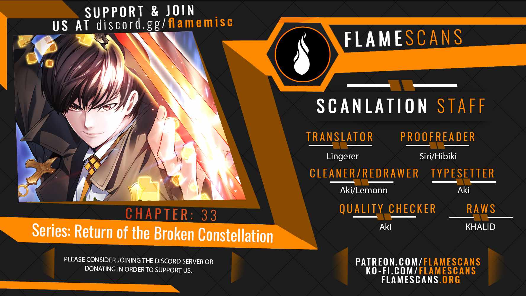 Return Of The Shattered Constellation chapter 33 page 1