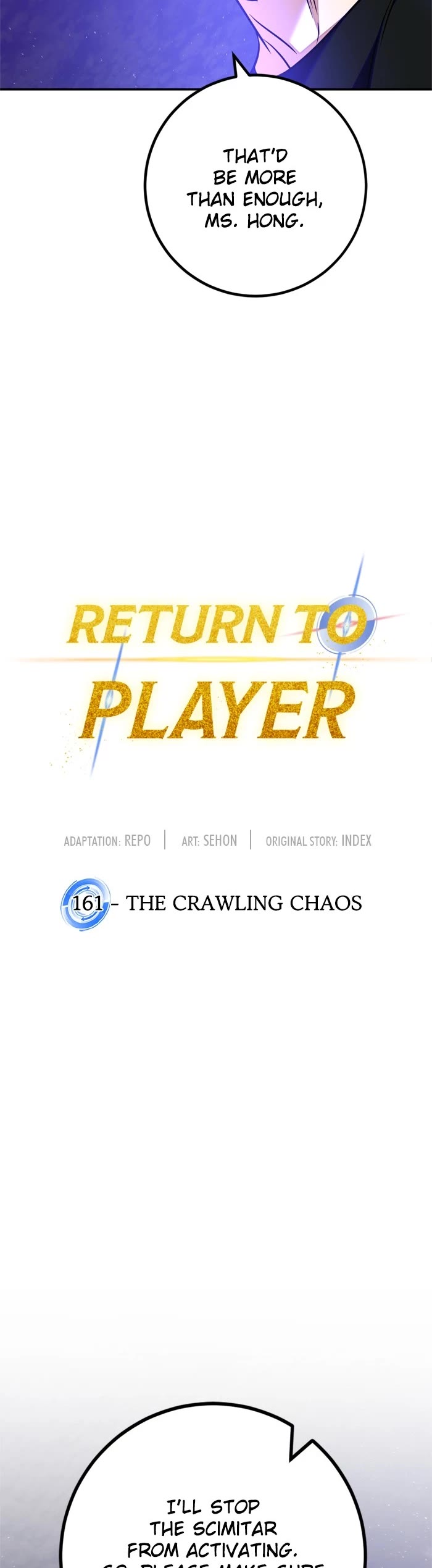 Return to Player chapter 161 page 25