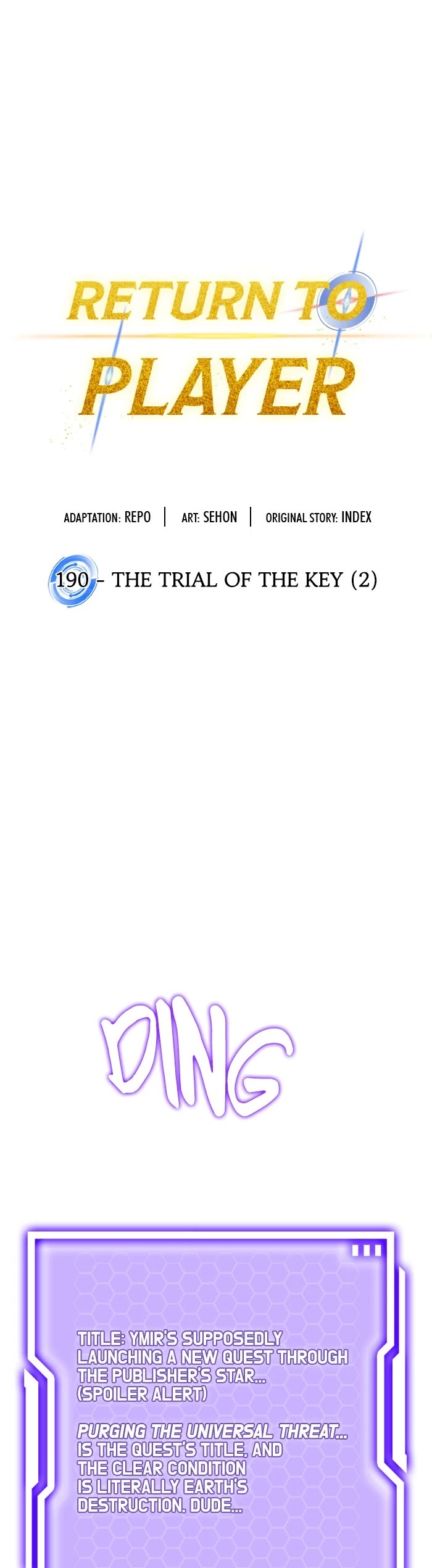 Return to Player chapter 190 page 10