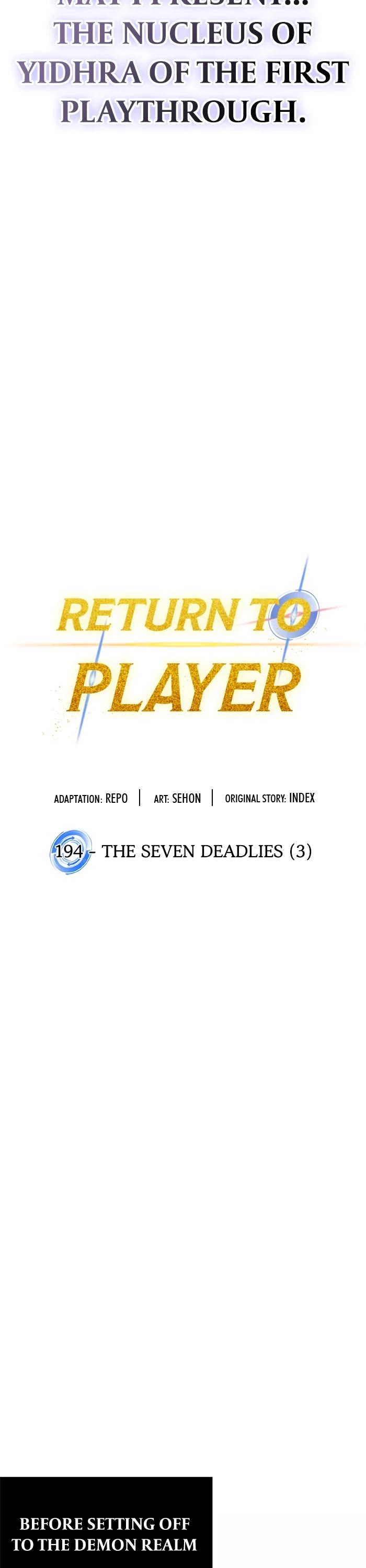 Return to Player chapter 194 page 13