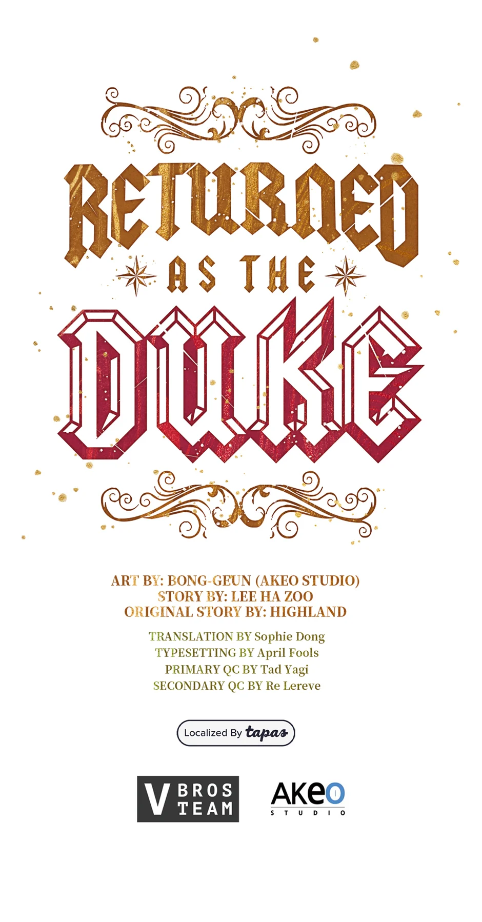 Returned as the Duke chapter 122 page 81