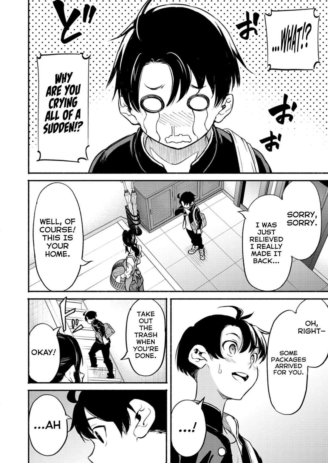 Returned from Another World, Earth Turned Out to Be Quite the Fantasy Too. Also, Losing Heroines, Stop Looking This Way chapter 1 page 15