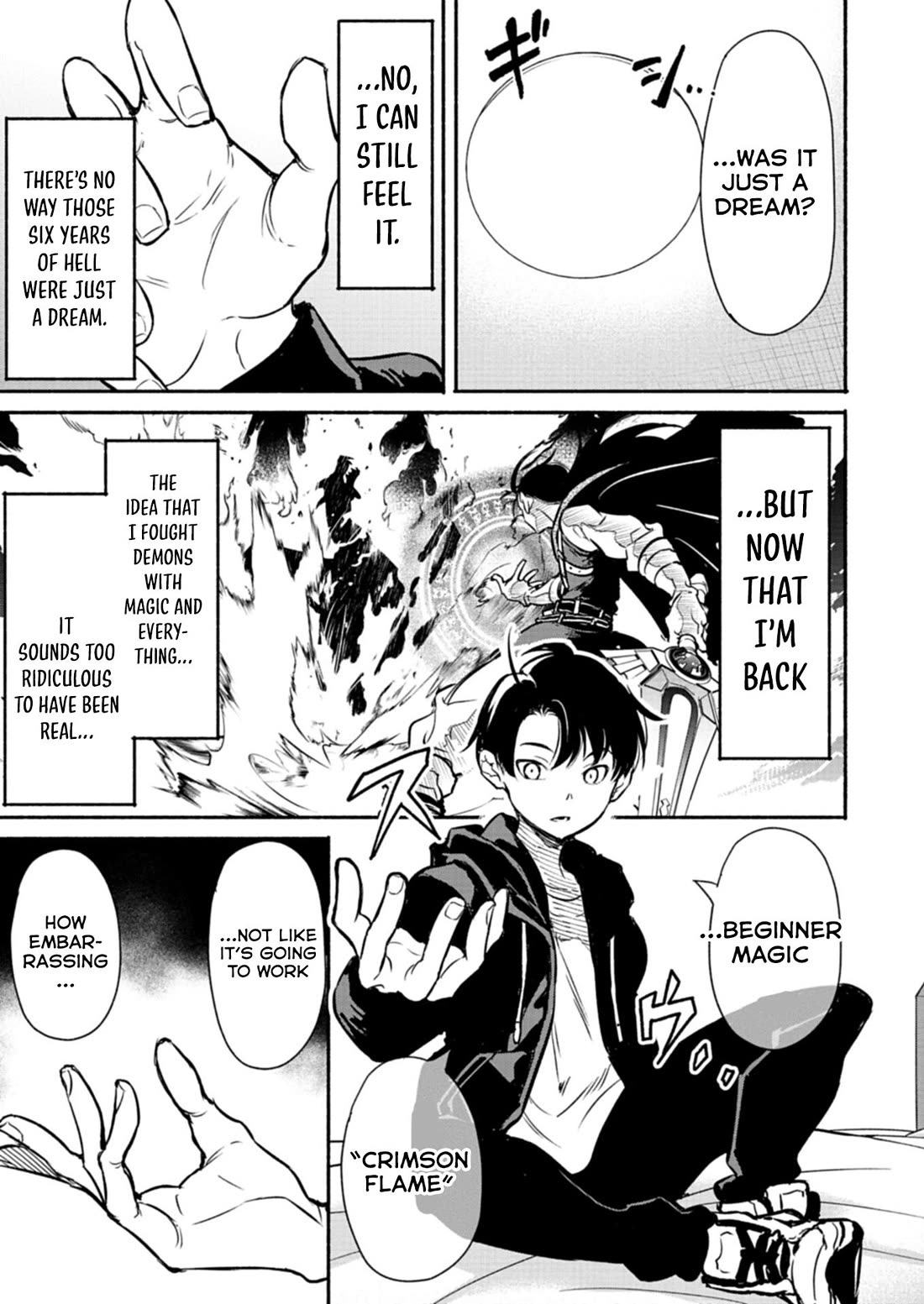 Returned from Another World, Earth Turned Out to Be Quite the Fantasy Too. Also, Losing Heroines, Stop Looking This Way chapter 1 page 18