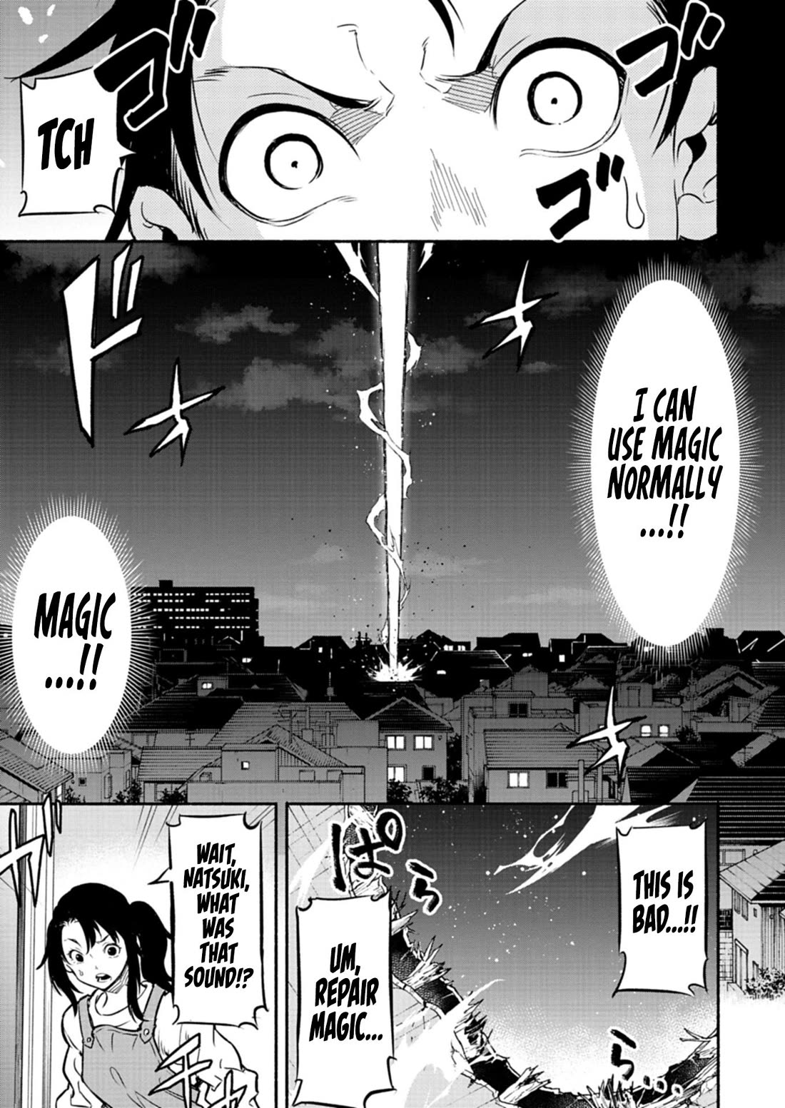 Returned from Another World, Earth Turned Out to Be Quite the Fantasy Too. Also, Losing Heroines, Stop Looking This Way chapter 1 page 20