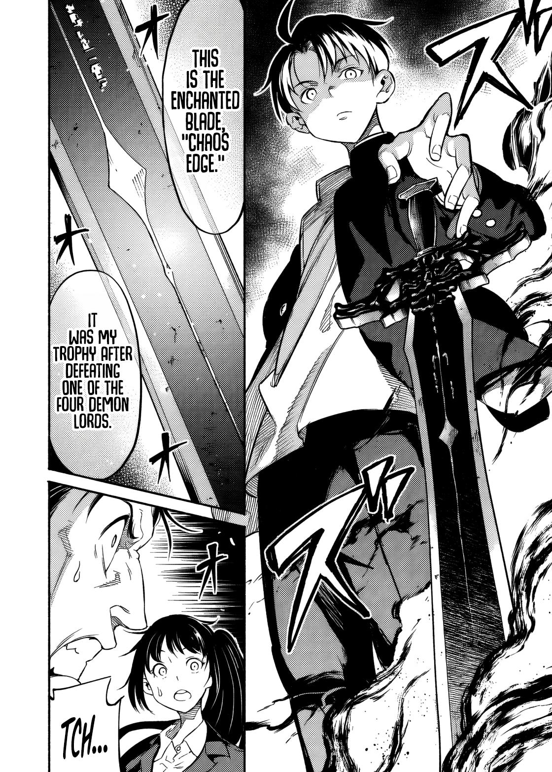 Returned from Another World, Earth Turned Out to Be Quite the Fantasy Too. Also, Losing Heroines, Stop Looking This Way chapter 2 page 13