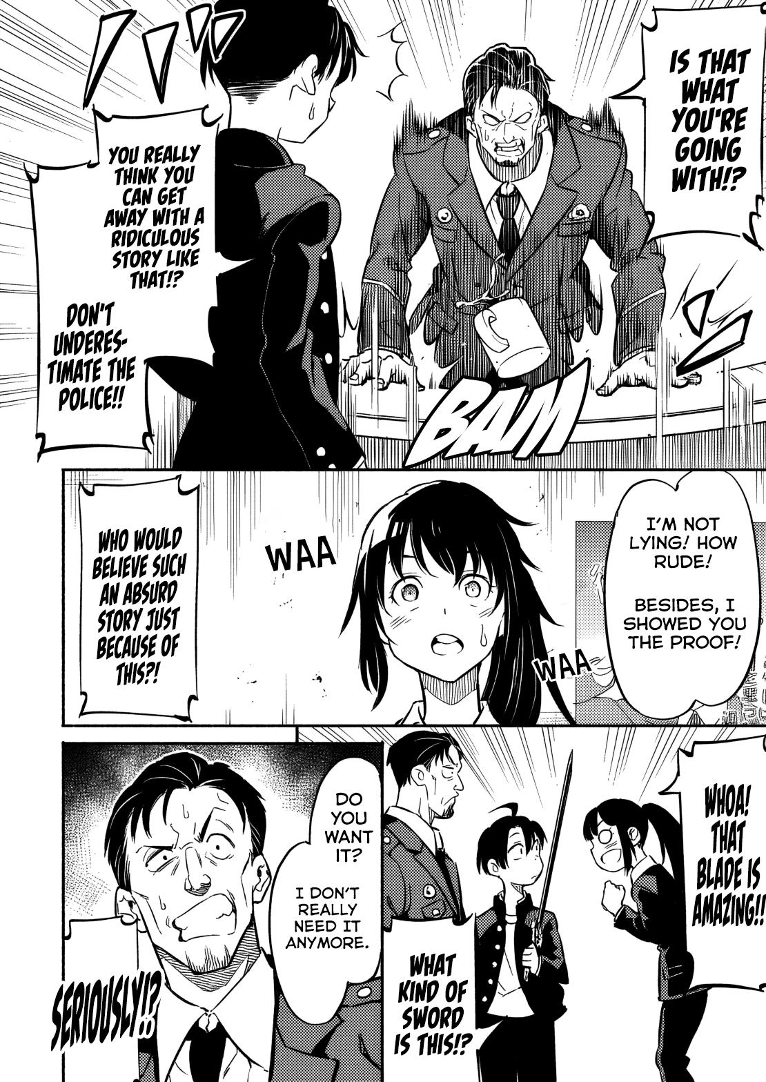 Returned from Another World, Earth Turned Out to Be Quite the Fantasy Too. Also, Losing Heroines, Stop Looking This Way chapter 2 page 15